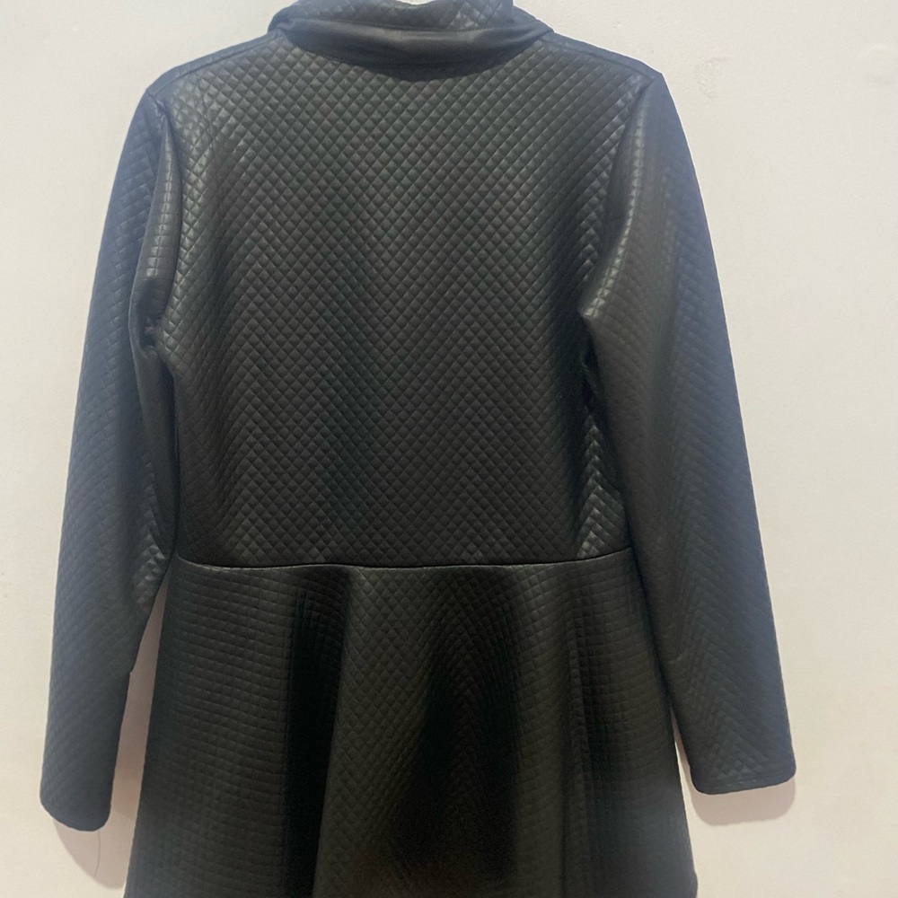 Black Quilted Women's Jacket - Picture 3 of 5